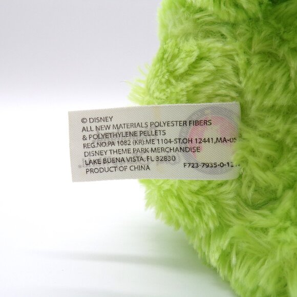 Disney Baby Goofy Plush Rattle Green Soft Patches 8 inches Stuffed Animal Toy - Picture 10 of 11